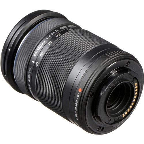 Olympus 40-150mm F4-5.6 Black Micro 43 Lens 002